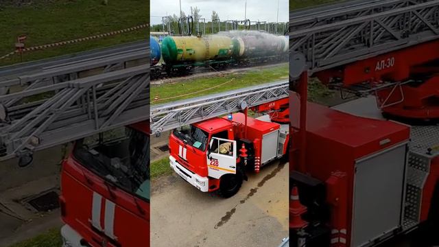 Учения пожарных в аэропорту Домодедово смотреть онлайн