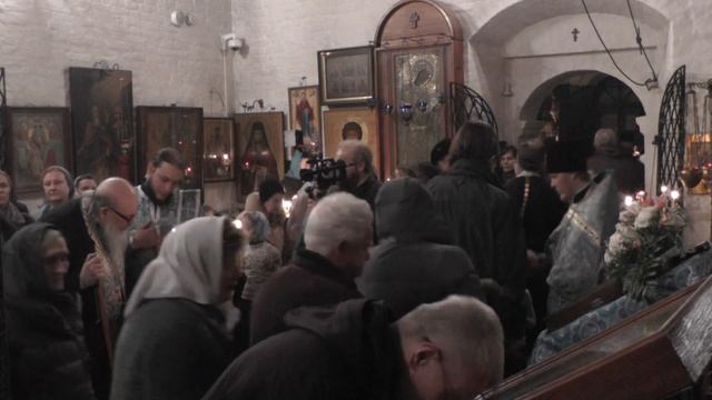 2015 12 03 Введение во Храм Пресвятой Богородицы всенощная смотреть онлайн