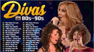 Celine Dion, Mariah Carey, Whitney Houston, Toni Braxton ? Best Of The World Divas Collection 2023