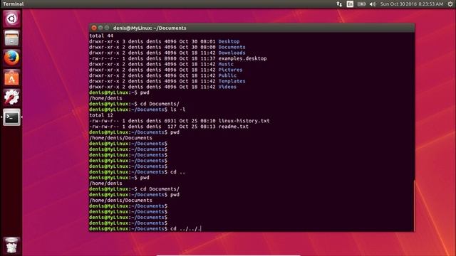 Linux для Начинающих - Навигация по файлам и директориям
