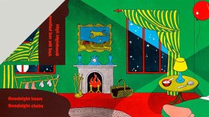 Goodnight Moon – ? Read aloud of classic kids book with music in fullscreen HD