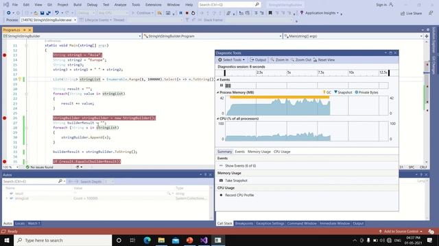 C# Interview Questions: Difference Between String Vs String Builder смотреть онлайн