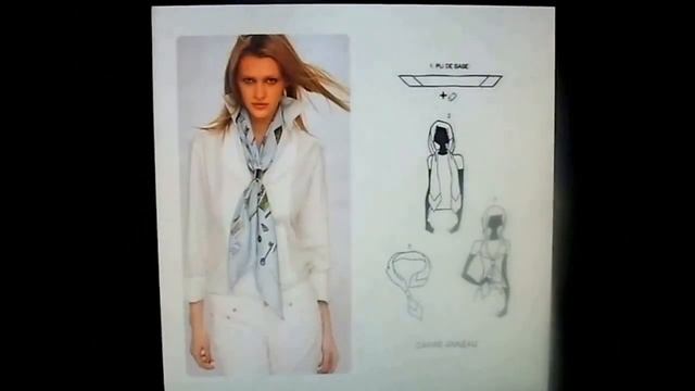 10 способов оригинально завязать платок . смотреть онлайн