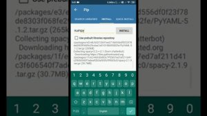 Python scripts in android phone