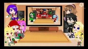 class 1-a and pro hero react to deku and Eri sings//MHA//