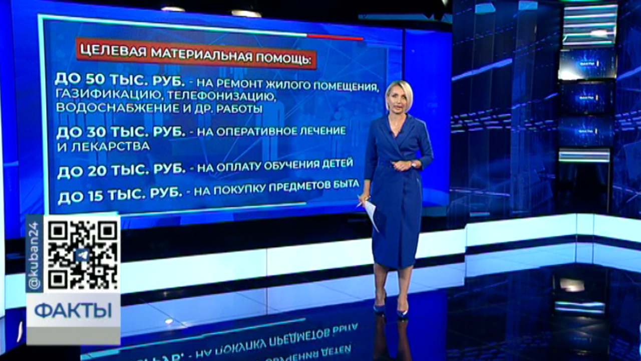 Региональные меры поддержки оказывают участникам СВО и их семьям на Кубани