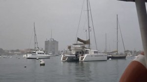 Tour through the anchored boats of leisure in La Punta del Callao - Lima, Peru