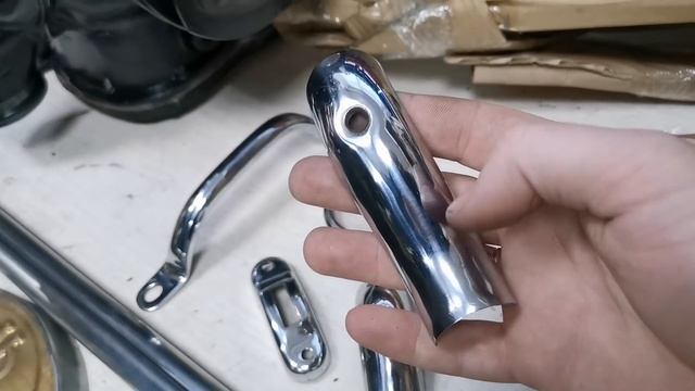 ХРОМ! СКОЛЬКО ЭТО СТОИТ? Получили перехромированые запчасти на мотоцикл! смотреть онлайн