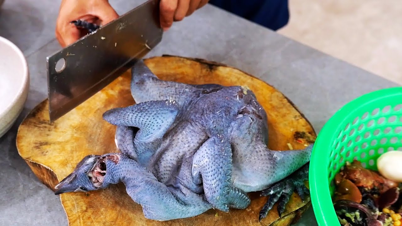 Вьетнамская кухня - Шёлковая Курица барбекю Муйне Вьетнам