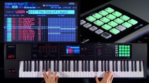 Roland FA-06/FA-07/FA-08 Music Workstation walk-through 3: Tone Remain examples