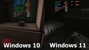 Windows 11 VS Windows 10 - Escape From Tarkov