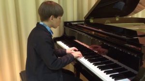 Фортепиано  Панфилов Георгий  Скерцино  Burgmuller