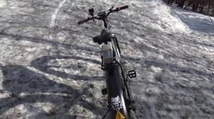 Электрофэтбайк 2000ватт, катаюсь пока все сидят дома.