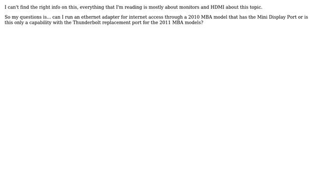 Apple: MacBook Air's Mini Display vs Thunderbolt смотреть онлайн