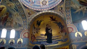 "Трисвятое" обработка староболгарского распева.