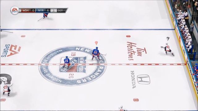 NHL Legacy Edition PS3 New York Rangers VS Washington Capitals