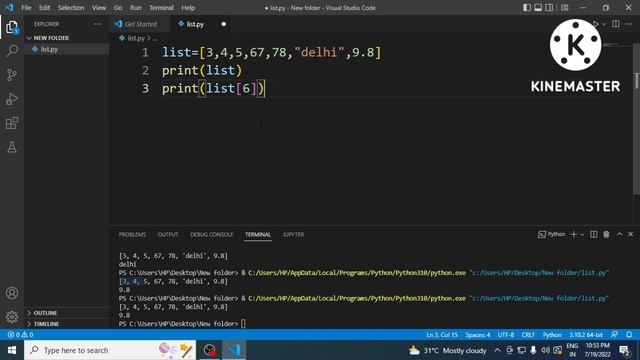 || Python Tutorial in Hindi || #10 || List || смотреть онлайн