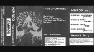 Nimrod - Time Of Changes (Full Demo)