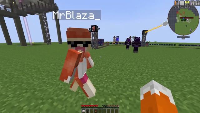 Socksfor1 VS Blaza SECURITY Base Battle on the Largest Minecraft Modpack смотреть онлайн