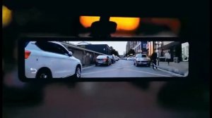Видеорегистратор автомобильный на зеркало заднего вида, 12 дюймов