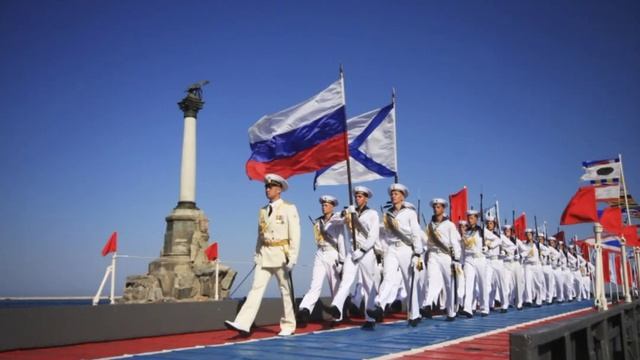 С Днем Военно-Морского флота! //31 июля//С нами бог и Андреевский флаг