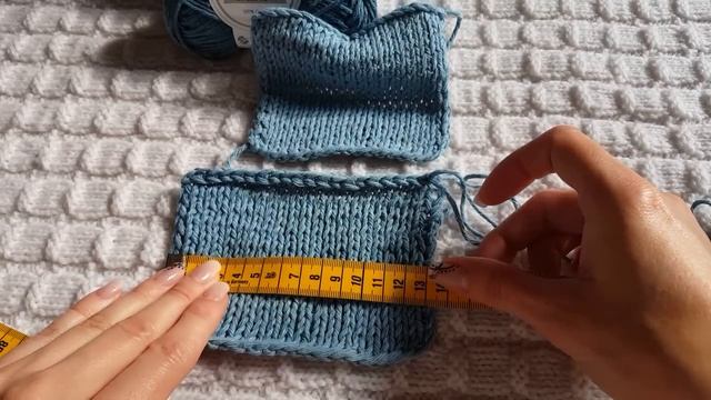 Обзор пряжи DROPS PARIS recycled denim (100%Хлопок). Отзыв и образец вязания смотреть онлайн