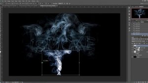 Tutorial Photoshop cum sa faci un efect de fum pe text