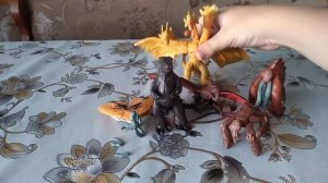 Все мои фигурки из фильма про годзиллу