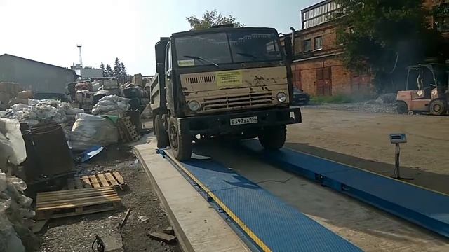 Монтаж Автомобильных весов ВСА 