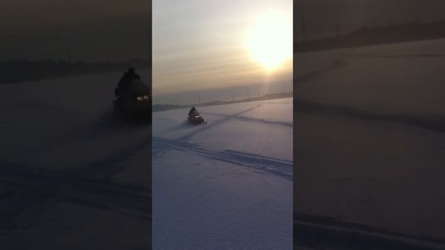 Снегоход BRP SCANDIC WT600 мой снеголёт!! смотреть онлайн