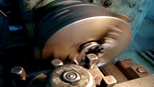 Как РАСТОЧИТЬ кулачки Делаем проточки на торцах Токарный станок 1к62 смотреть онлайн