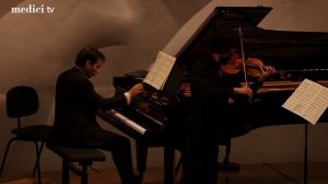 Alexandre Kantorow and Daniel Lozakovich perform Brahms's Scherzo from the F.A.E Sonata