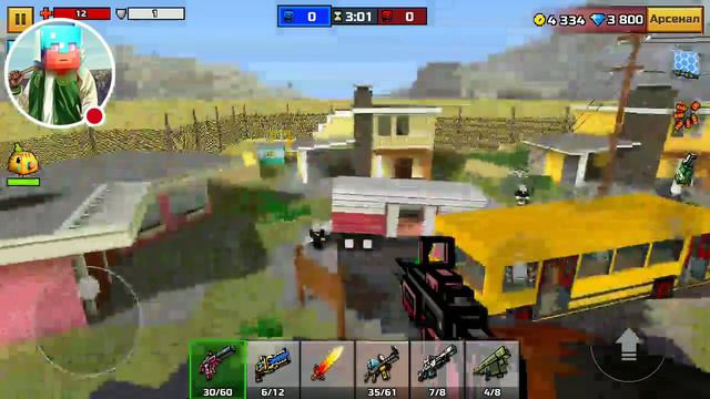 Стрим игры "Pixel Gun 3D". смотреть онлайн