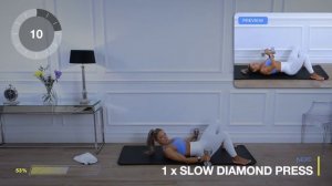 15 MIN TRICEP WORKOUT with Dumbbells - No Repeat | Caroline Girvan