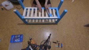 Покраска полки для обуви