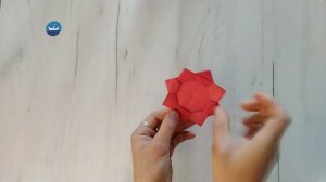 Волчок из бумаги/Spinning top made of paper/DIY