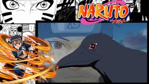 "Наруто постарайся и стань настоящим шедевром" Наруто и Киллер Би против Итачи и Нагато