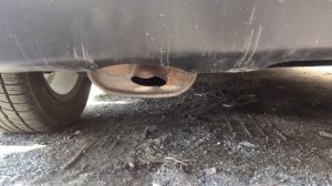 Звук глушителя Nissan Tiida 2006