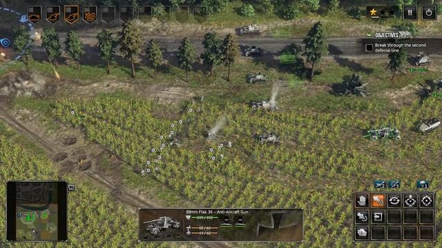 Sudden Strike 4 - Road To Dunkirk - German Campaign - Mission 1 - Battle of Lille смотреть онлайн