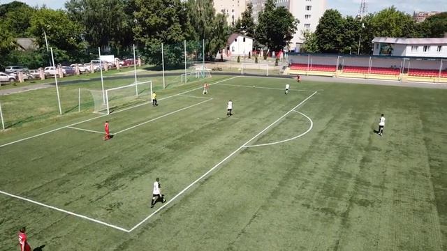 "Авангард" - "Лобня" с квадрокоптера смотреть онлайн