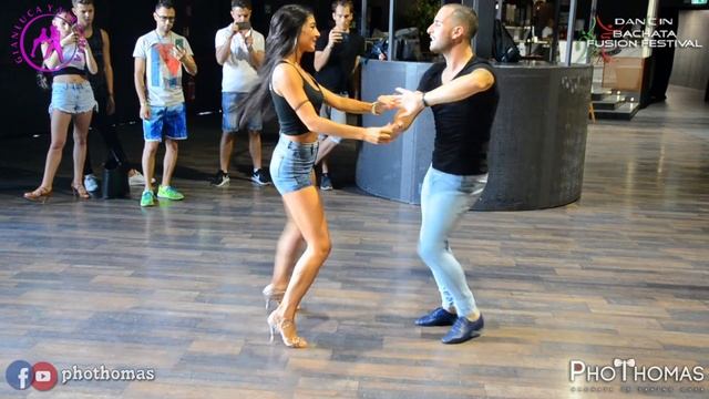 Gianluca & Virginia [Cuatro Babys] @ Dancin Bachata Fusion 2017 смотреть онлайн