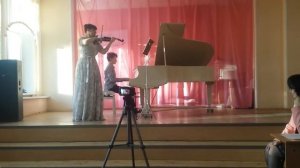 Е.Дога Вальс "Мой ласковый и нежный зверь" для Фортепиано и Скрипки