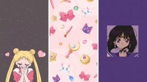 SAILOR MOON aesthetic wallpapers edit