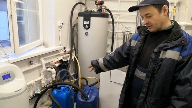 Промывка бойлера ACV