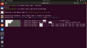 Ubuntu  Web Development Create React App Part-19