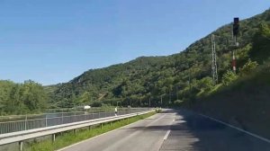 Street view from  Rüdesheim am Rhein  - St. goarshausen ( Lorelei city)