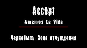 "AMAMOS LA VIDA" - группа "Accept". Чернобыль: Зона Отчуждения, Припять.