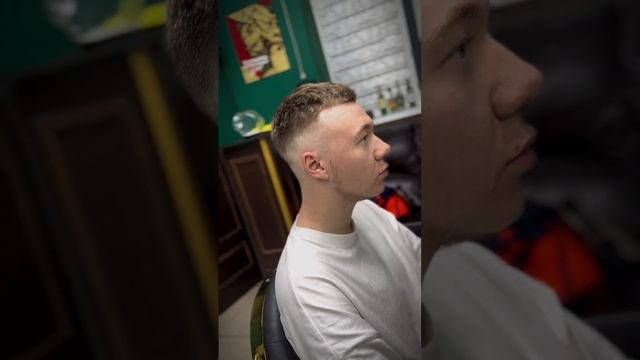 До/После | Решил гостю сделать КРОП #barber #барбер #барбершоп #стрижка #рек #beforeandafter