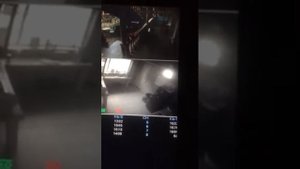 Шаровая молния, снятая на камеру видео наблюдения. Крым