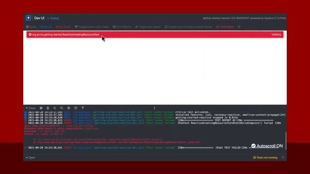 Quarkus DevUI смотреть онлайн